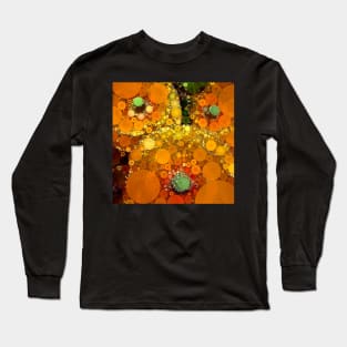 Sunset Poppies Long Sleeve T-Shirt